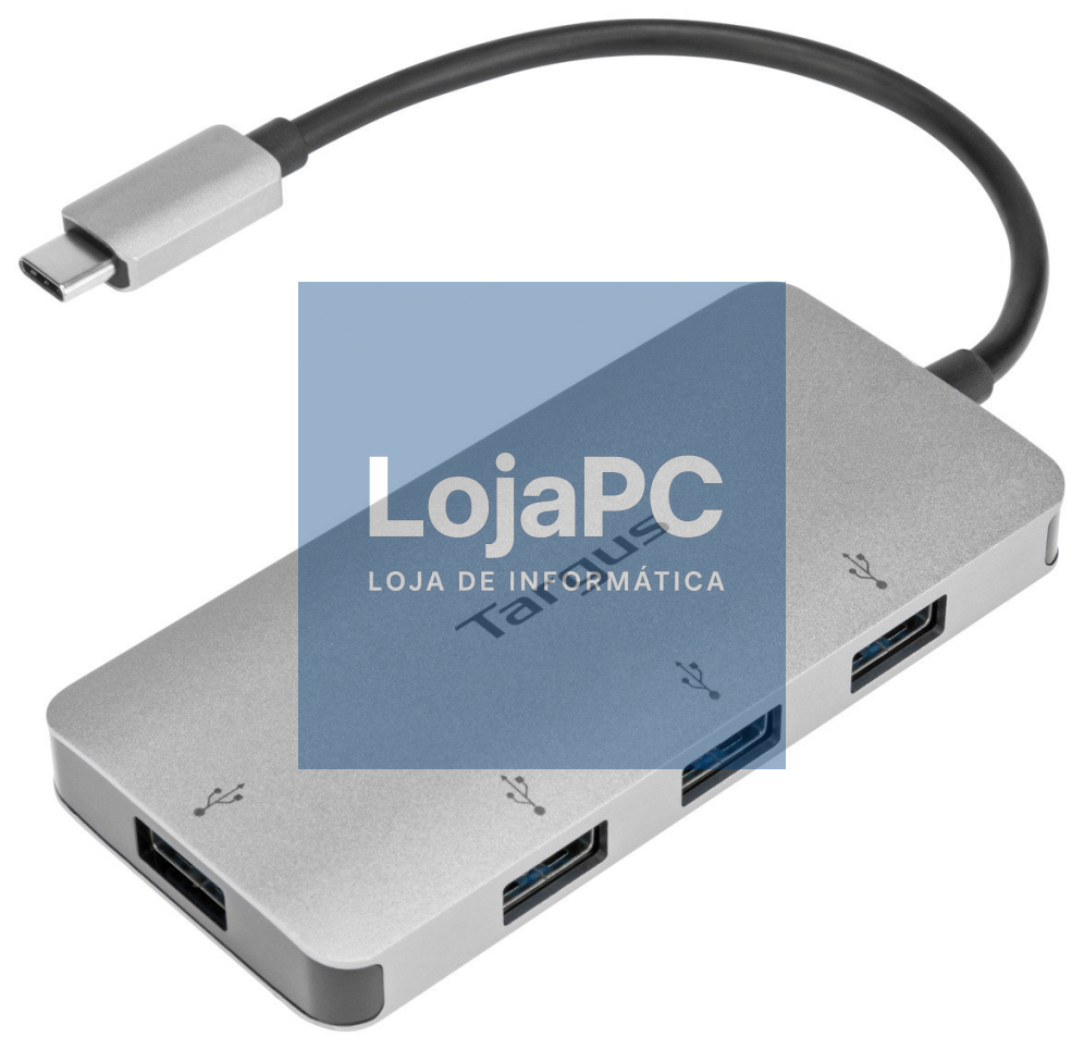 Targus ACH226EU hub de interfaz USB 3.2 Gen 1 (3.1 Gen 1) Type-C 5000 Mbit/s Prateado