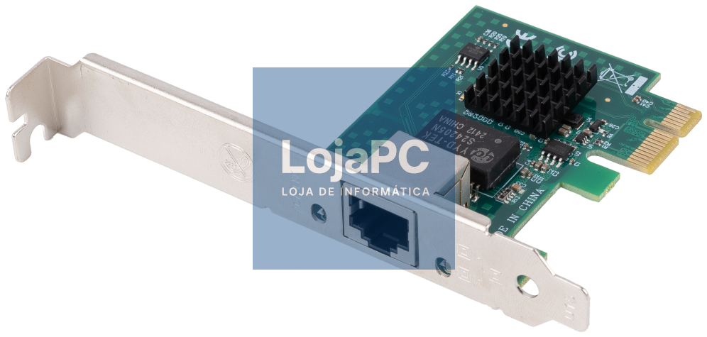 Lanberg PCE-25GB-001 adaptador y placa de rede Interno Ethernet 2500 Mbit/s