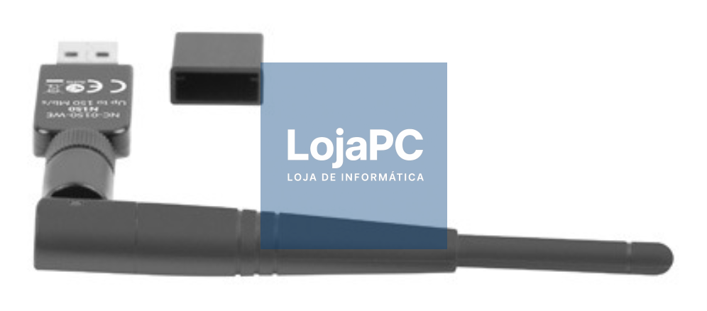Lanberg NC-0150-WE adaptador y placa de rede WLAN 2400 Mbit/s