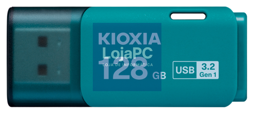 Kioxia LU301L256GG4 unidade flash USB 256 GB USB tipo A 3.2 Gen 1 (3.1 Gen 1) Azul