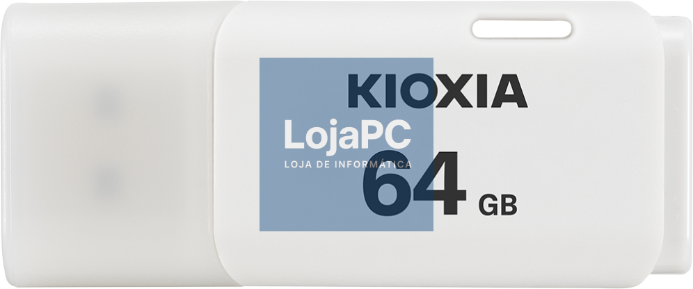 Kioxia TransMemory U202 unidade flash USB 64 GB USB tipo A 2.0 Branco