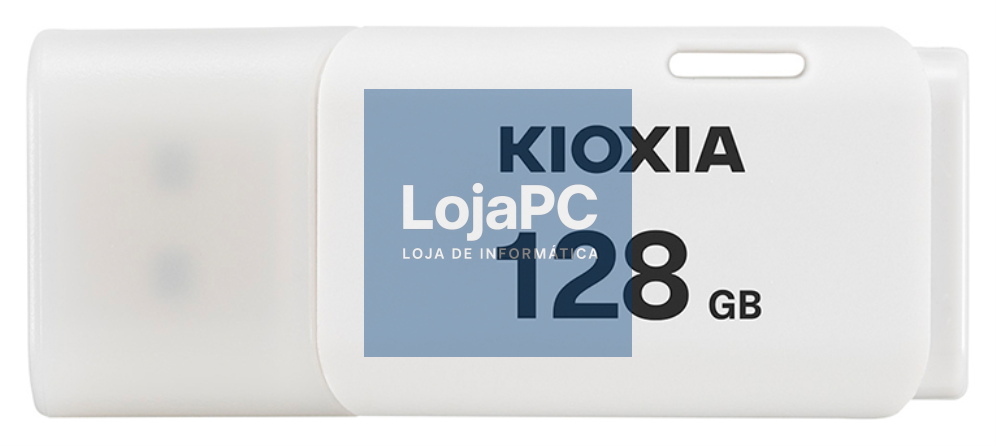 Kioxia TransMemory U202 unidade flash USB 128 GB USB tipo A 2.0 Branco