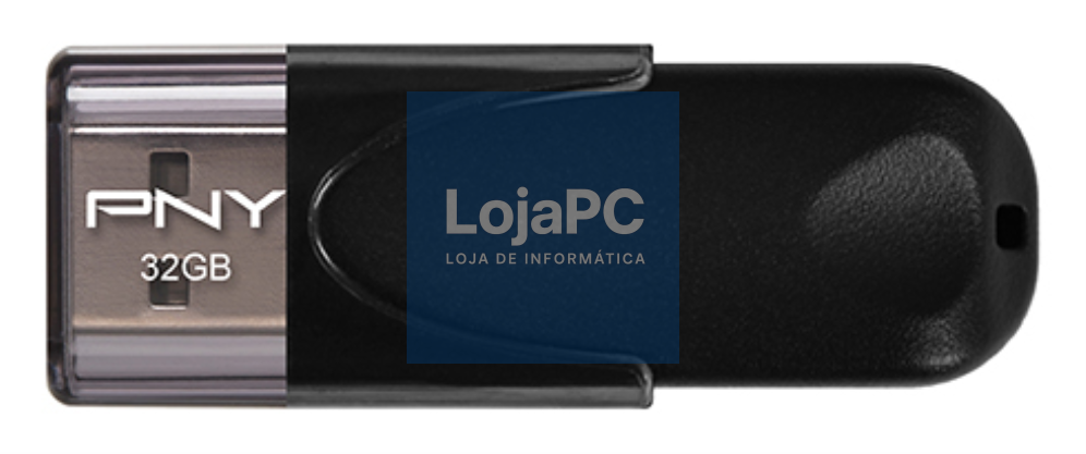 PNY Attaché 4 2.0 32GB unidade flash USB USB tipo A Preto