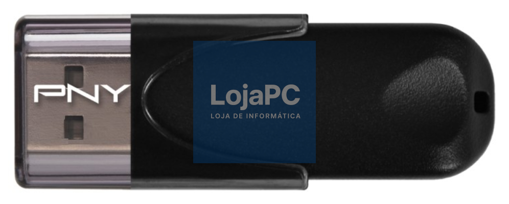 PNY Attaché 4 2.0 64GB unidade flash USB USB tipo A Preto