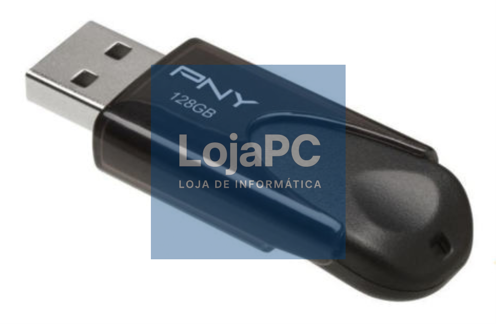 PNY Attaché 4 2.0 128GB unidade flash USB USB tipo A Preto