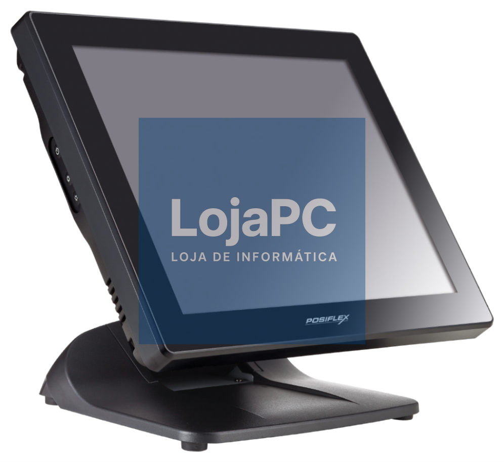 Posiflex PS362504325200W9 J6412 2,6 GHz Todo-en-Uno 38,1 cm (15") 1024 x 768 Pixeles Ecrã táctil Preto