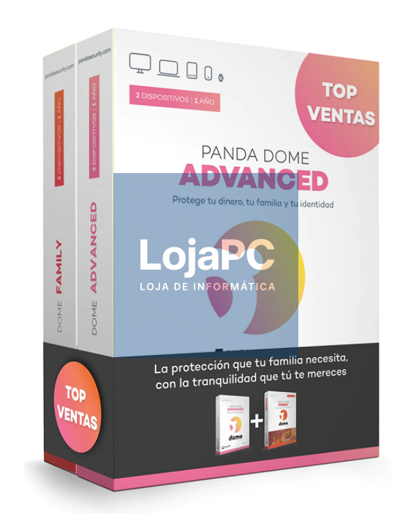 Panda Dome Family + Dome Advanced Segurança de antivirus 1 licença(s) 1 ano(s)