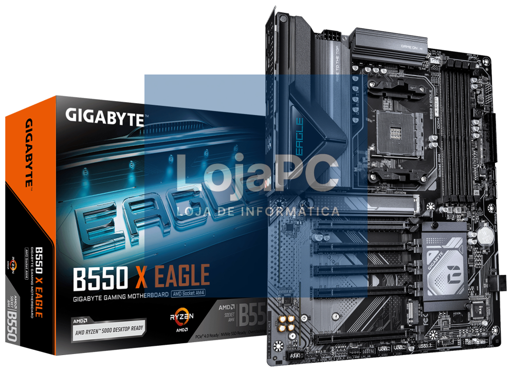 GIGABYTE B550 X EAGLE Placa-mãe