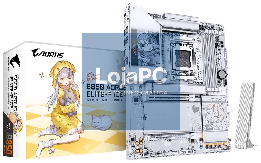 GIGABYTE B850 AORUS ELITE-P ICE Placa-mãe