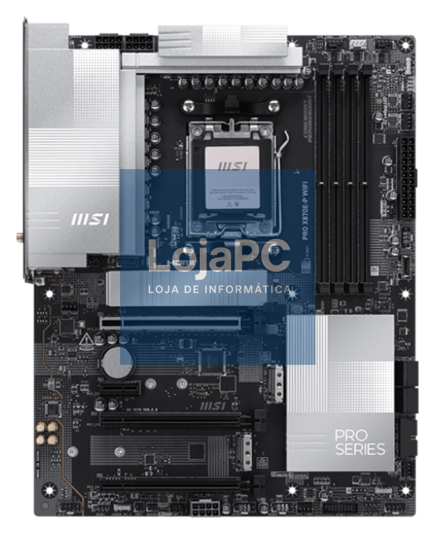 MSI PRO X870E-P WIFI placa-mãe AMD X870E Zócalo AM5 ATX