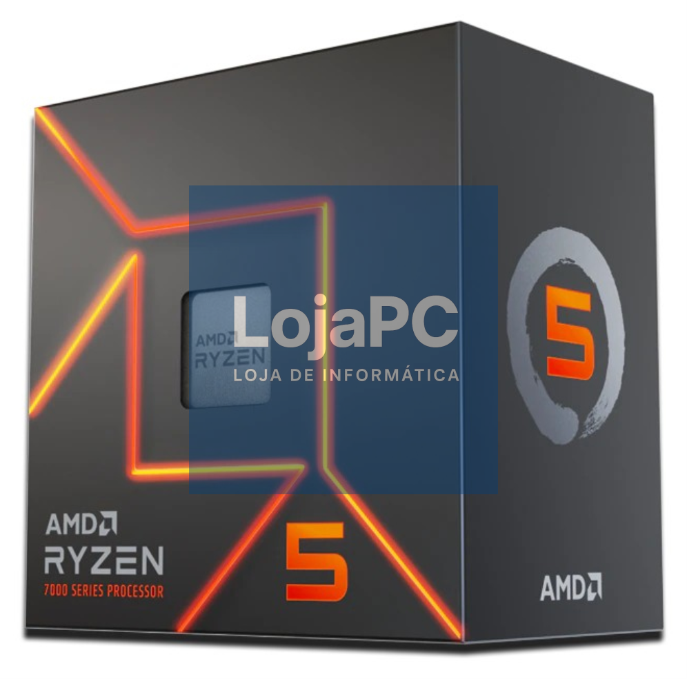 AMD Ryzen 5 7600 processador 3,8 GHz 32 MB L2 & L3 Caixa