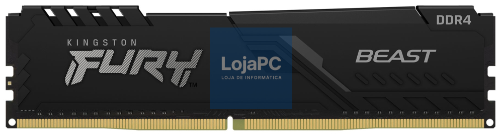 Kingston Technology FURY Beast 32GB 3200MT/s DDR4 CL16 DIMM Black