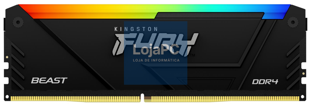 Kingston Technology FURY Beast 8GB 3200MT/s DDR4 CL16 DIMM RGB