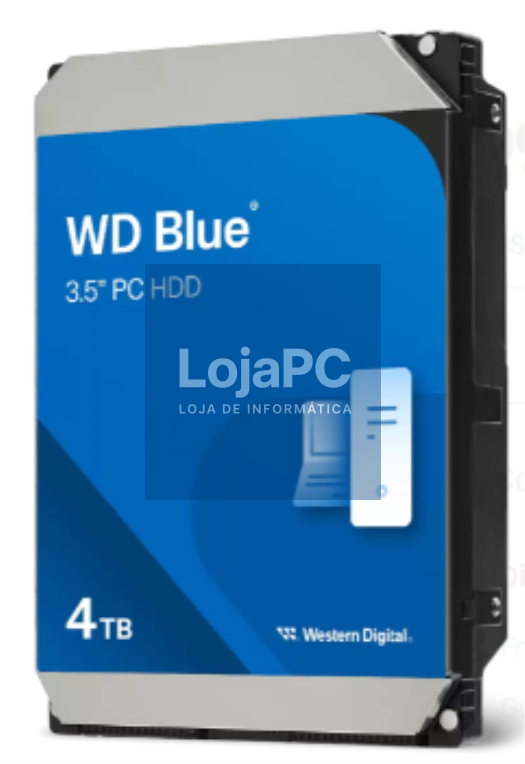 Western Digital WD Blue 3.5-Inch PC HDD disco rígido interno 4 TB 5400 RPM 128 MB 3.5" Serial ATA III