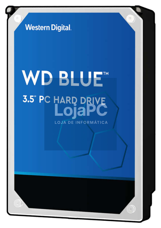 Western Digital Blue disco rígido interno 6 TB 5400 RPM 256 MB 3.5" Serial ATA III