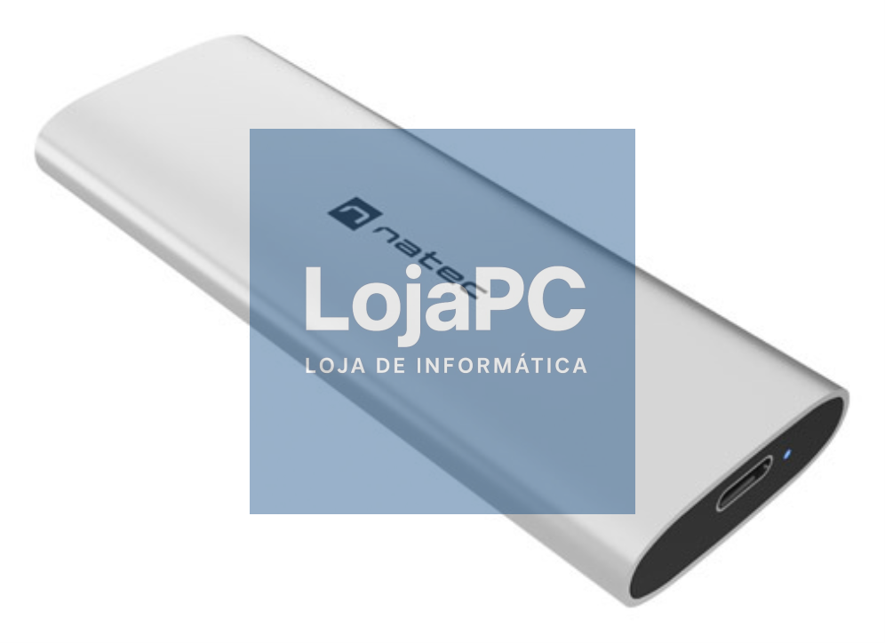 NATEC RHINO M.2 NVME LITE Caixa externa para unidade de estado sólido (SSD) Prateado