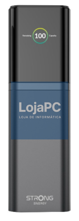 Strong S19 powerbank Ión de lítio 12000 mAh Cinzento