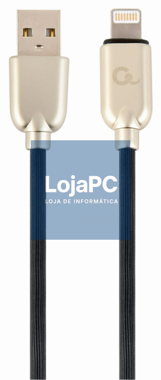 Cablexpert CC-USB2R-AMLM-2M cabo de conector Lightning Preto