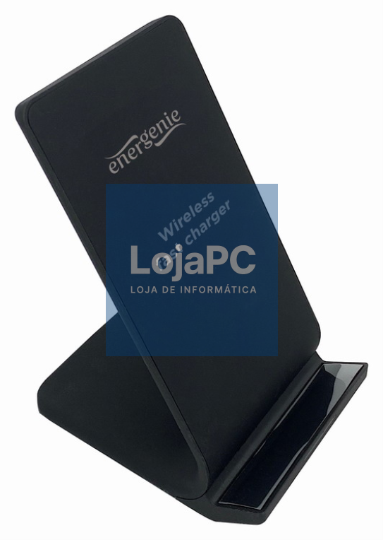 Gembird EG-WPC10-02 carregador de dispositivo telemóvel Smartphone Preto CC Carregador sem fios Interior