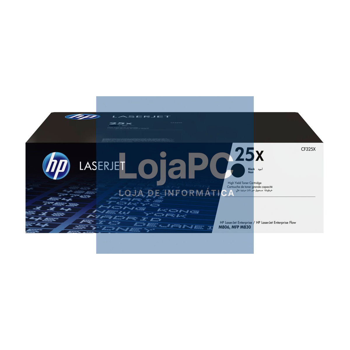 HP 25X original original Toner cartridge CF325X black high capacity 34.500 pages 1-pack