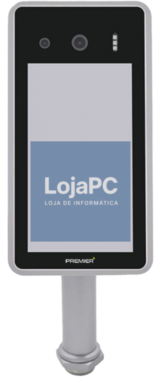 Premier SLD505 leitor de control de acceso Terminal de reconocimiento facial Cinzento