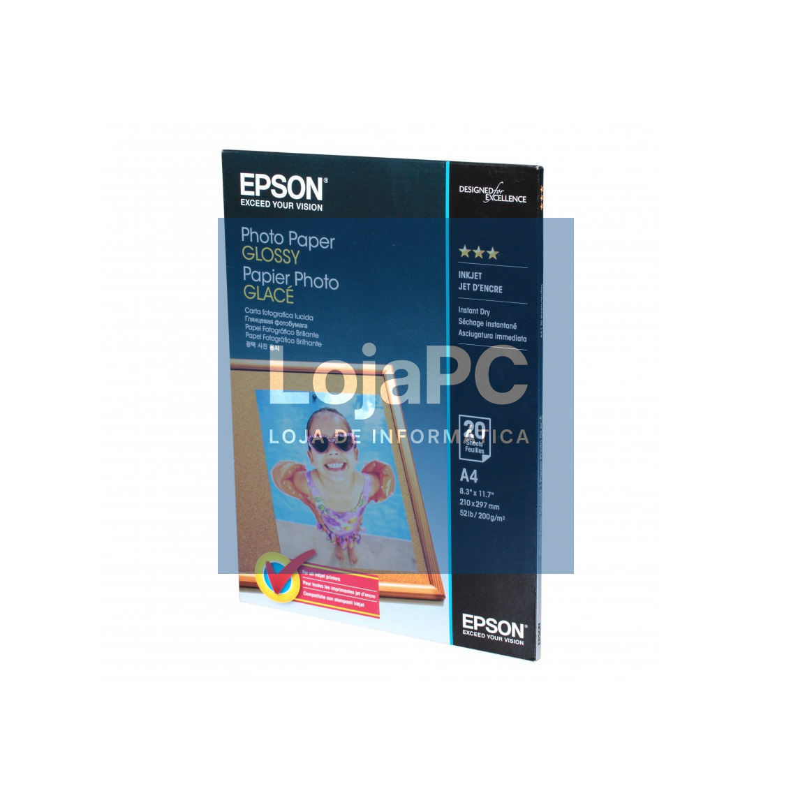 EPSON S042538 Photo paper glossy 200g/m2 A4 20 sheets 1-pack