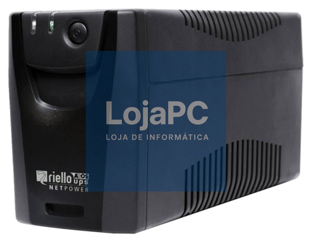 Riello NPW 800 S uPS (UPS) 0,8 kVA 360 W 4 saídas AC