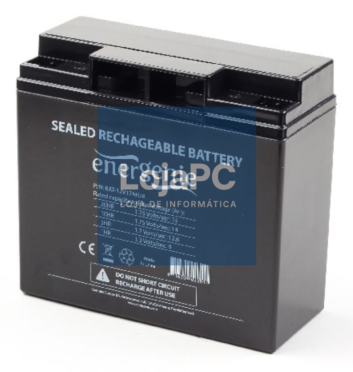 Gembird BAT-12V17AH/4 bateria para sistema ups Sealed Lead Acid (VRLA) 12 V 17 Ah