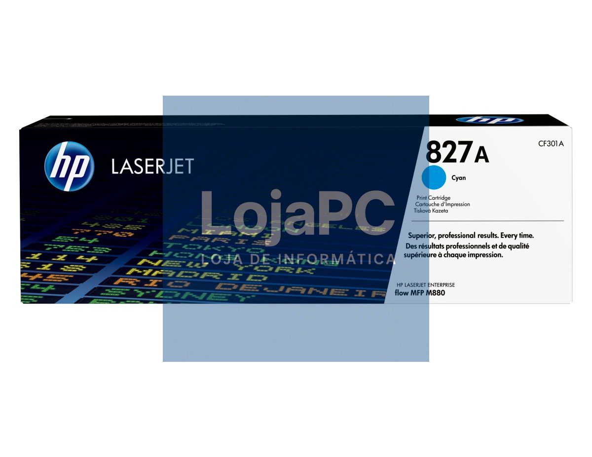 HP 827A original Toner cartridge CF301A cyan standard capacity 32.000 pages 1-pack