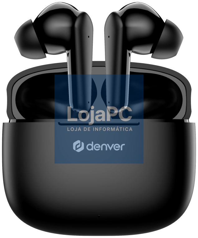Denver TWE-48B Auscultadores True Wireless Stereo (TWS) Dentro de oído Chamadas/Música Bluetooth Preto