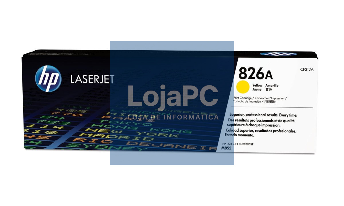 HP 826A original Toner cartridge CF312A yellow standard capacity 31.500 pages 1-pack