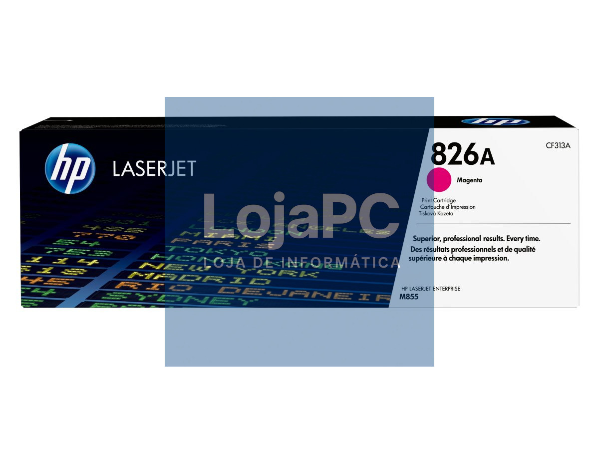 HP 826A original Toner cartridge CF313A magenta standard capacity 31.500 pages 1-pack