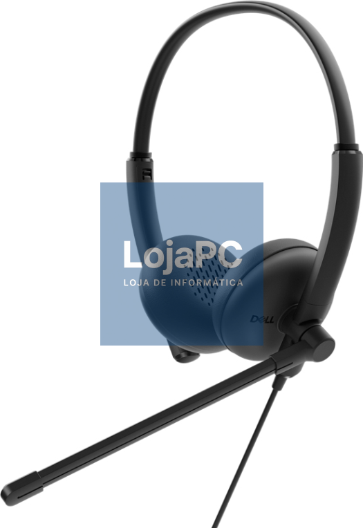 DELL WH125 Auscultadores Alámbrico Diadema Escritório/Centro de chamadas USB tipo A Preto