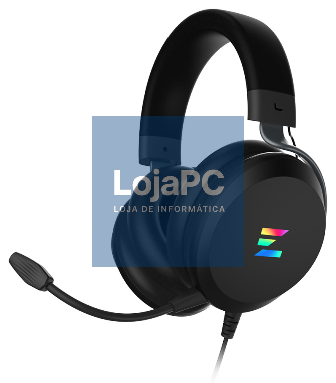 Zalman ZM-HPS610 auscultador y casco Auscultadores Alámbrico Diadema Jogo Preto