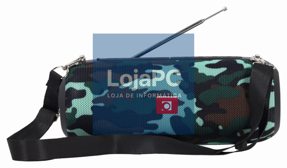 Gembird SPK-BT-17-CM coluna portátil o de fiesta Camuflaje 5 W