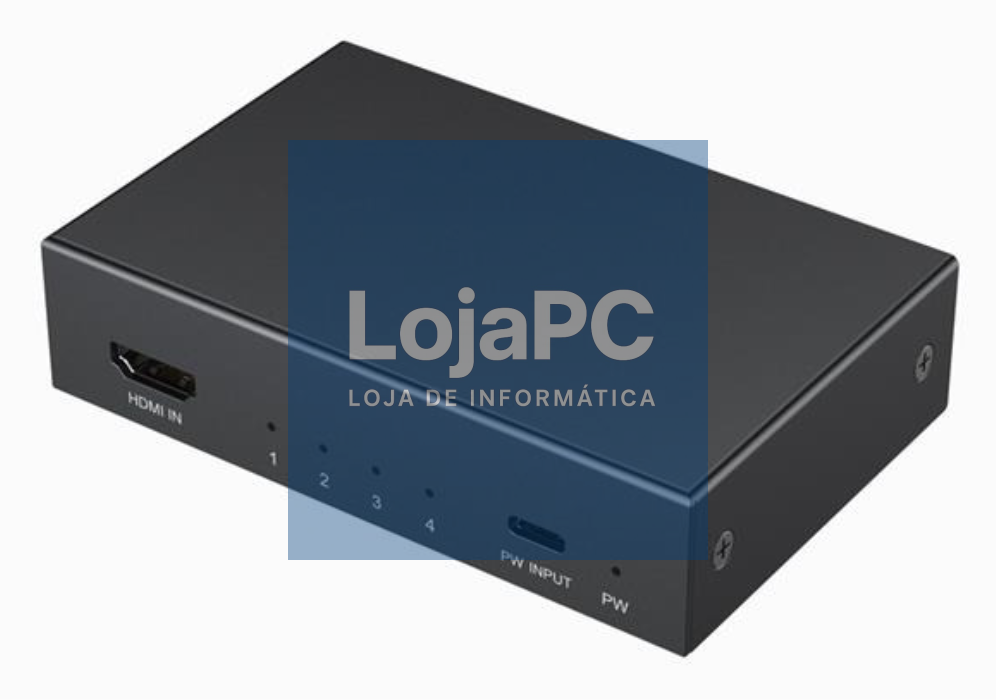 Gembird DSP-HDMI4K-4P-01 divisor de video HDMI 4x HDMI