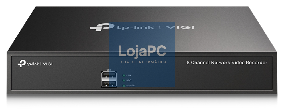 TP-Link VIGI NVR1008H Grabadore de vídeo en red (NVR) 1U Preto