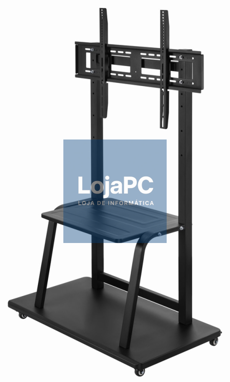 Gembird TVS-100F-01 suporte para ecrã de señalización 2,54 m (100") Preto