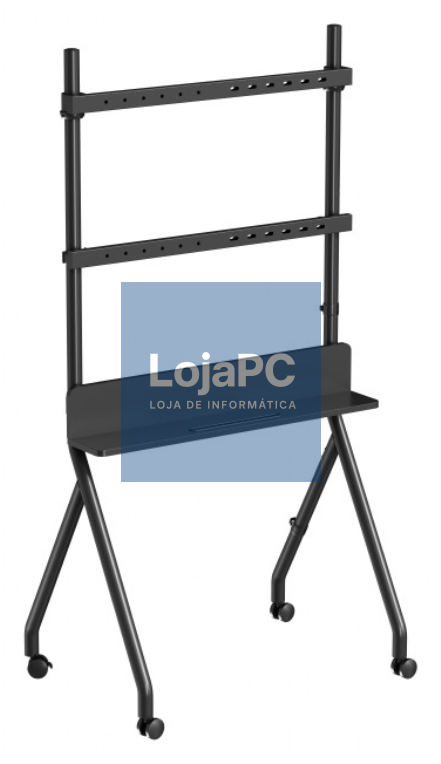 Gembird TVS-86F-02 suporte para TV 2,18 m (86") Preto