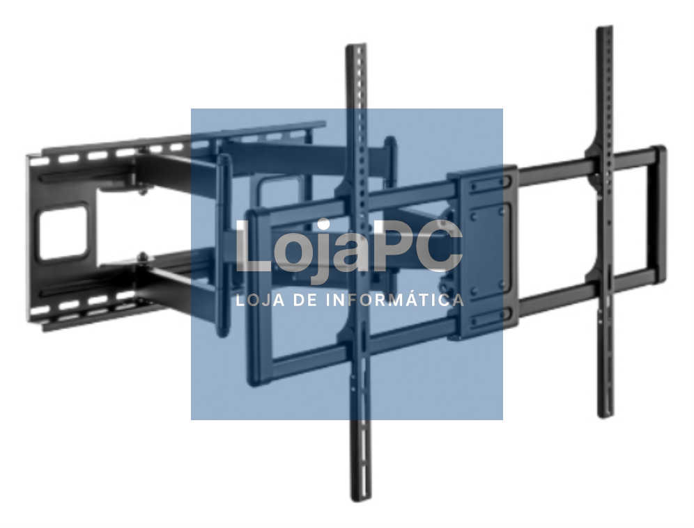 Gembird WM-120ST-01 suporte para TV 3,05 m (120") Preto