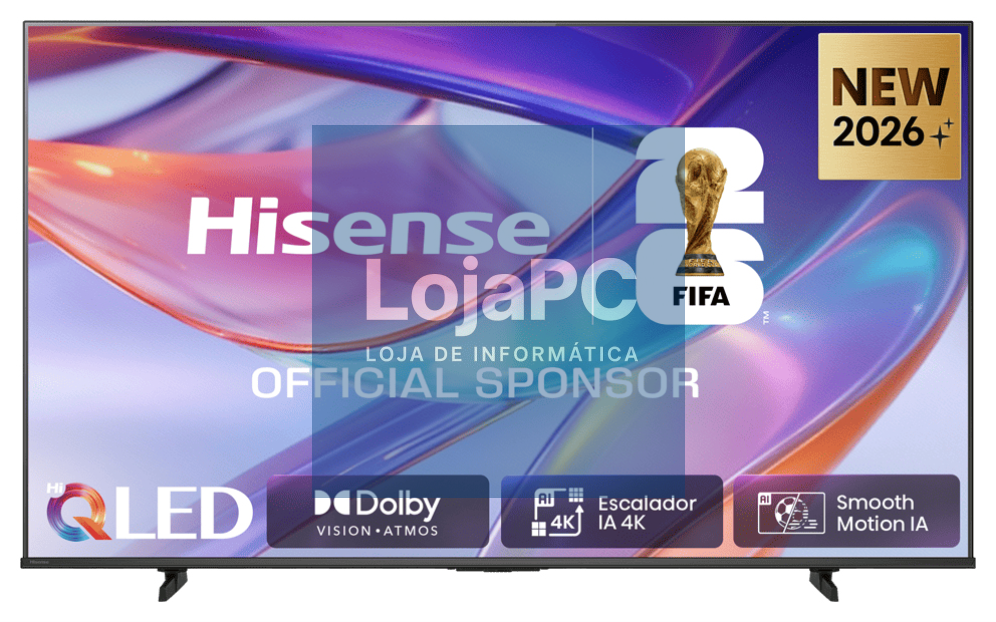 Hisense 75E7S Televisor 190,5 cm (75") 4K Ultra HD Smart TV Wifi Preto 350 cd / m²