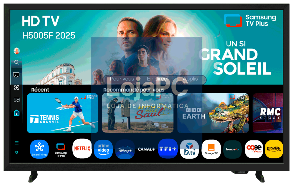 Samsung TU32H5005FK 81,3 cm (32") HD Smart TV Wifi Preto