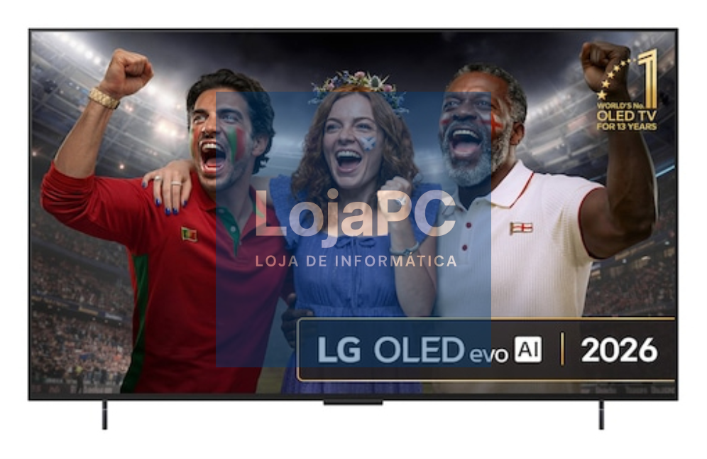 LG OLED evo AI OLED42C64LA Televisor 106,7 cm (42") 4K Ultra HD Smart TV Wifi Preto