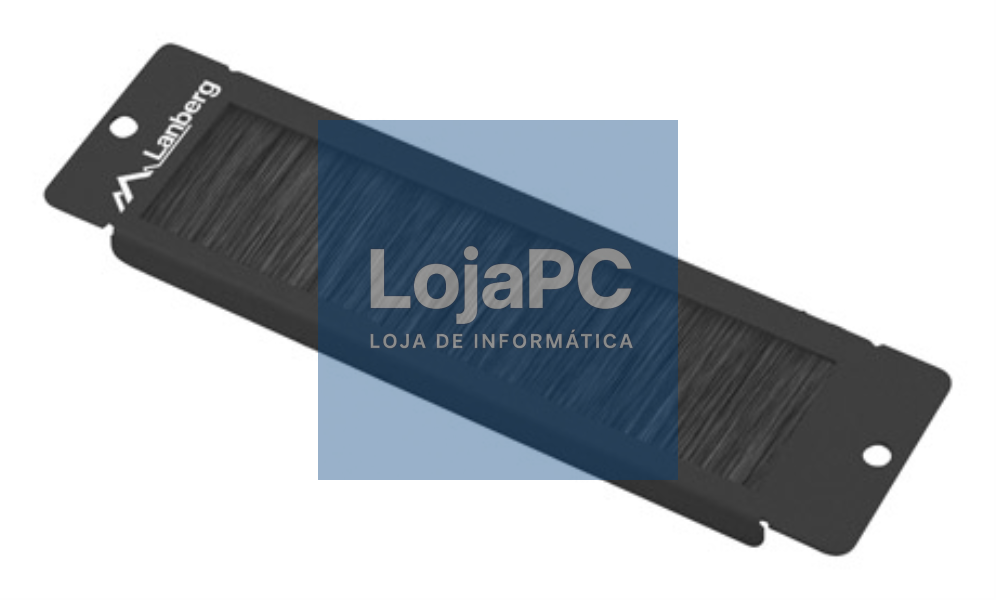 Lanberg AK-1104-B acessório de bastidor Panel pasacables com escova