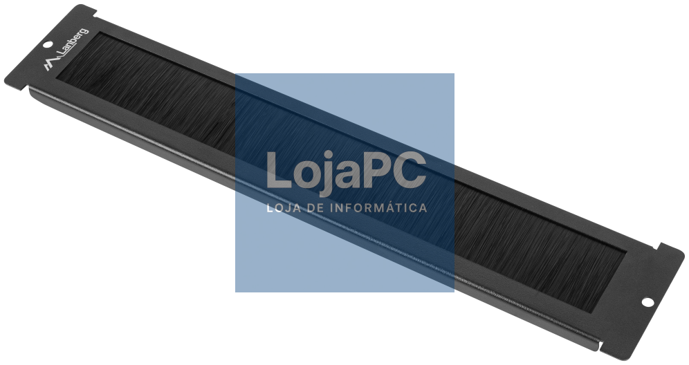 Lanberg AK-1106-B acessório de bastidor Panel pasacables com escova