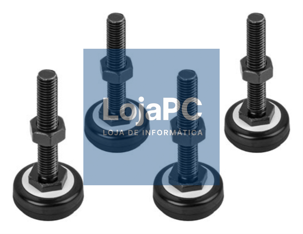 Lanberg AK-1602-B acessório de bastidor Pie de nivelación para rack