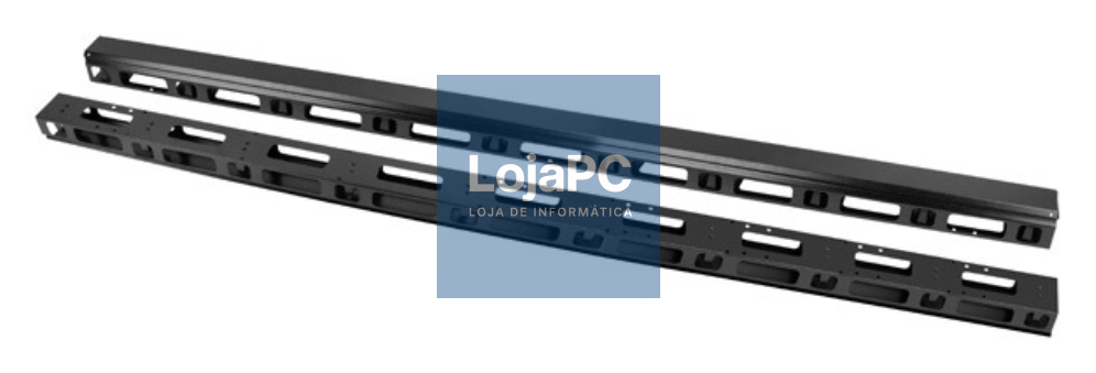 Lanberg AK-1211-B acessório de bastidor Panel de gestión de cabos