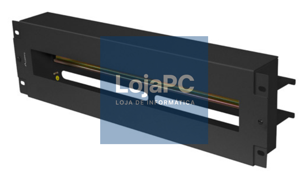 Lanberg AK-VDP103-B acessório de bastidor Panel de gestión de cabos