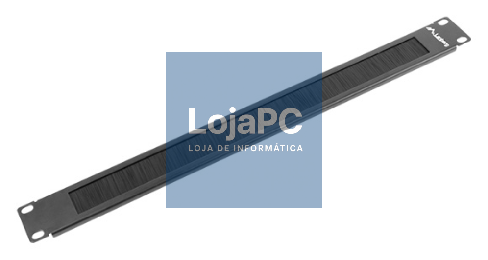 Lanberg AK-1101-B acessório de bastidor Panel pasacables com escova