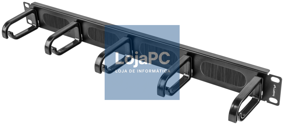 Lanberg AK-1203-B acessório de bastidor Panel pasacables com escova